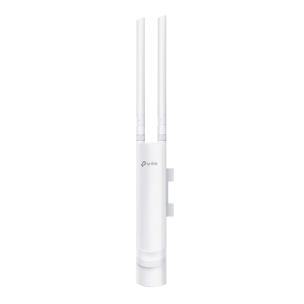 TP-Link Omada EAP225-Outdoor mesh access point: white outdoor unit with two antennas
